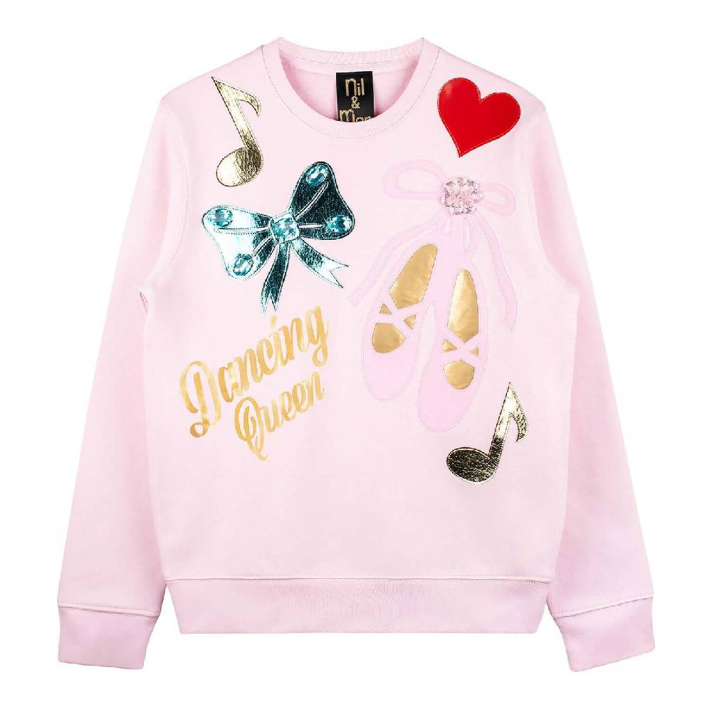 NIL+MON Sweatshirt "Dancing Queen" Fabrik Onlineshop