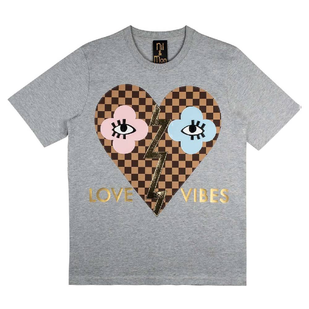 NIL+MON T-Shirt "Love Vibes" Fabrikpreis