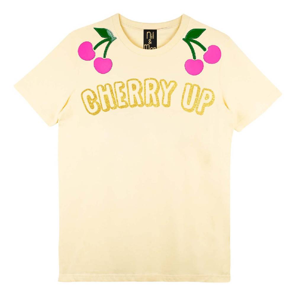 NIL+MON T-Shirt "Cherry Up" Sonderangebot