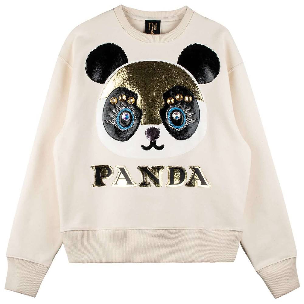 NIL+MON Oversize Sweat "Panda" Versandkostenfrei