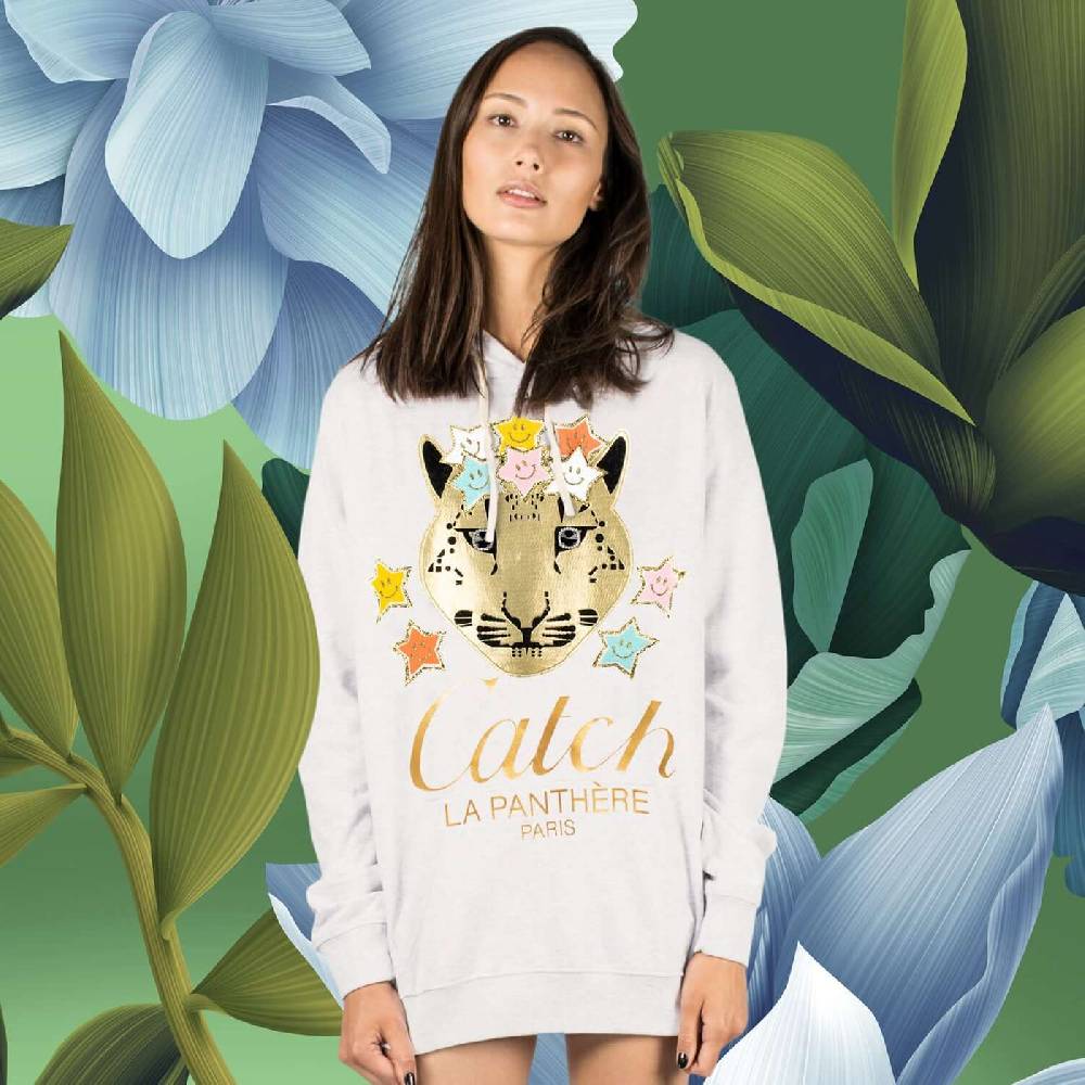 NIL+MON Hoodie "Panthere" Großer Ausverkauf