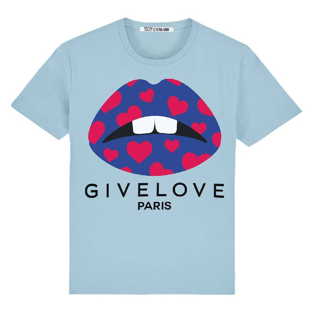 NIL+MON T-Shirt "TZ Givelove Blue" Black Friday