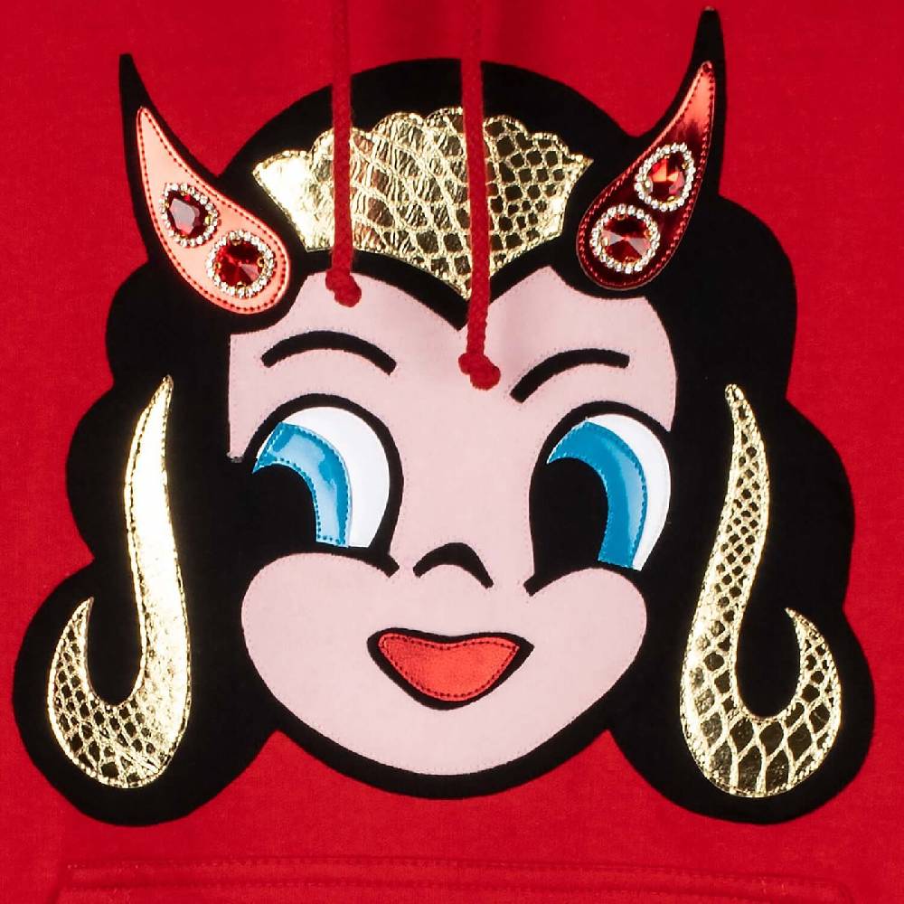 NIL+MON Hoodie "Devil Doll" Osterangebot