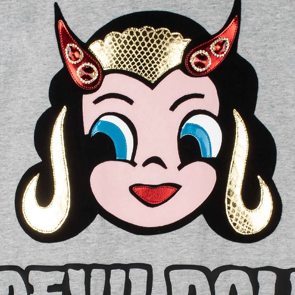 NIL+MON Oversize Tee "Devil Doll" Muttertagsangebot