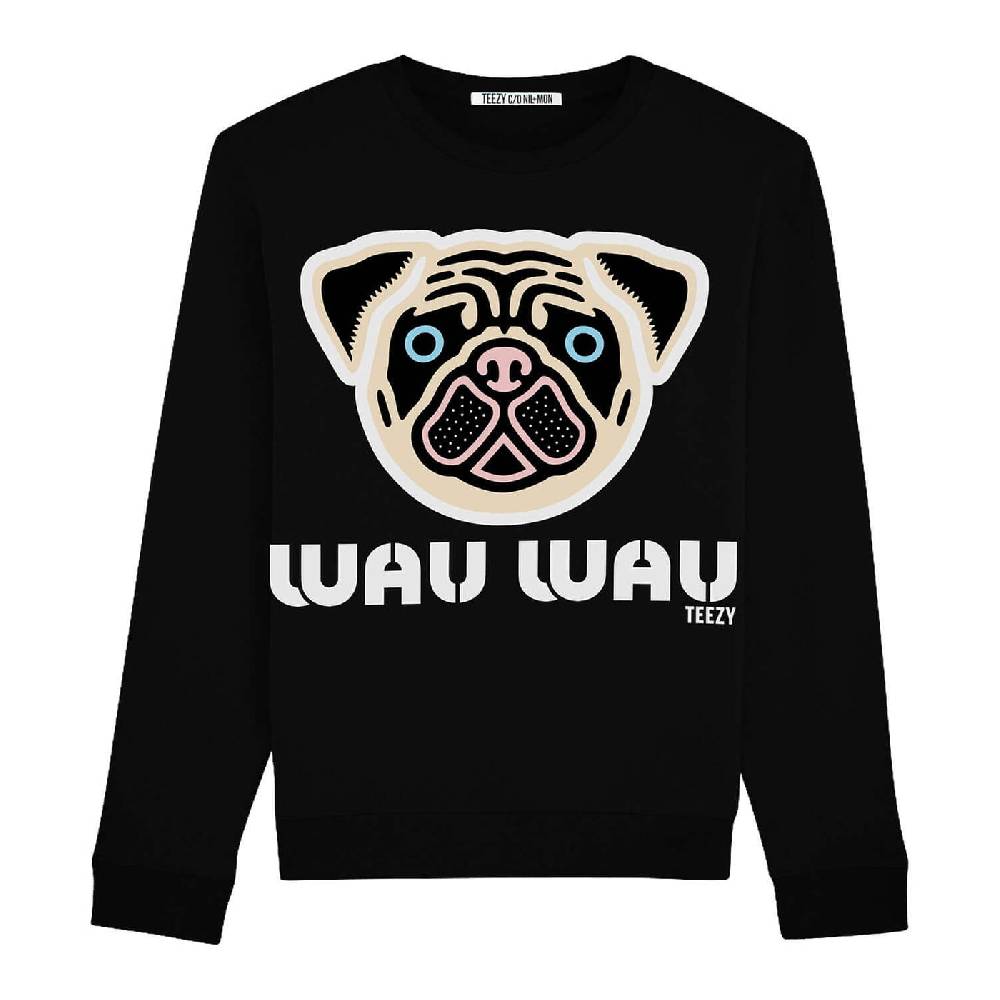 NIL+MON Sweatshirt "TZ Wau Wau" Online Outlet