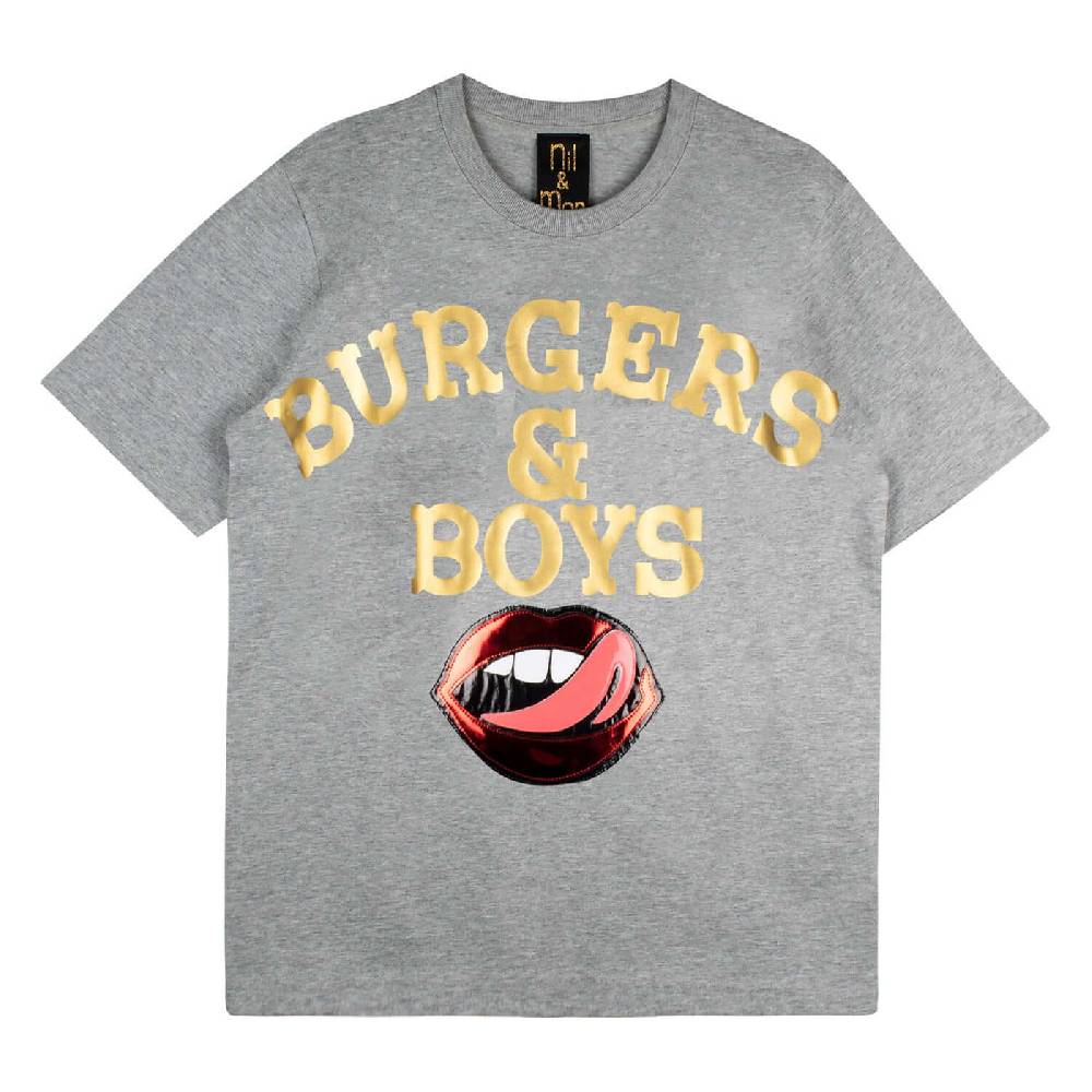 NIL+MON Oversize Tee "Boys & B." Kauf eins, bekomm eins gratis