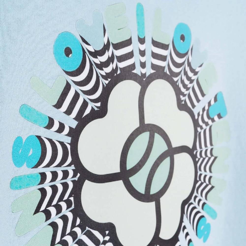 NIL+MON Hoodie "Circle Blue" Begrenzte Freigabe