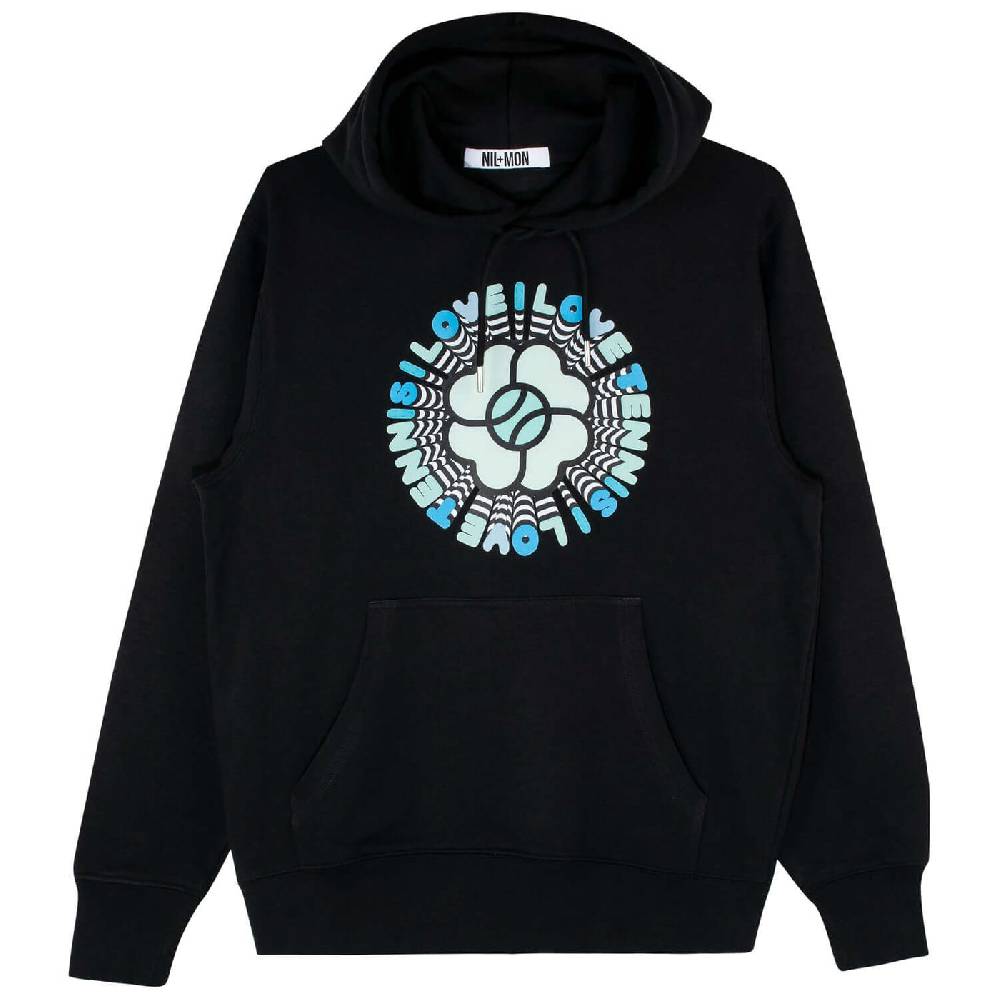 NIL+MON Hoodie "Circle Blue" Letzte 3 Tage