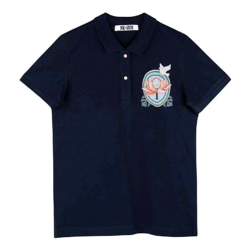 NIL+MON Polo Shirt "Dove" Vierteljährliche Förderung