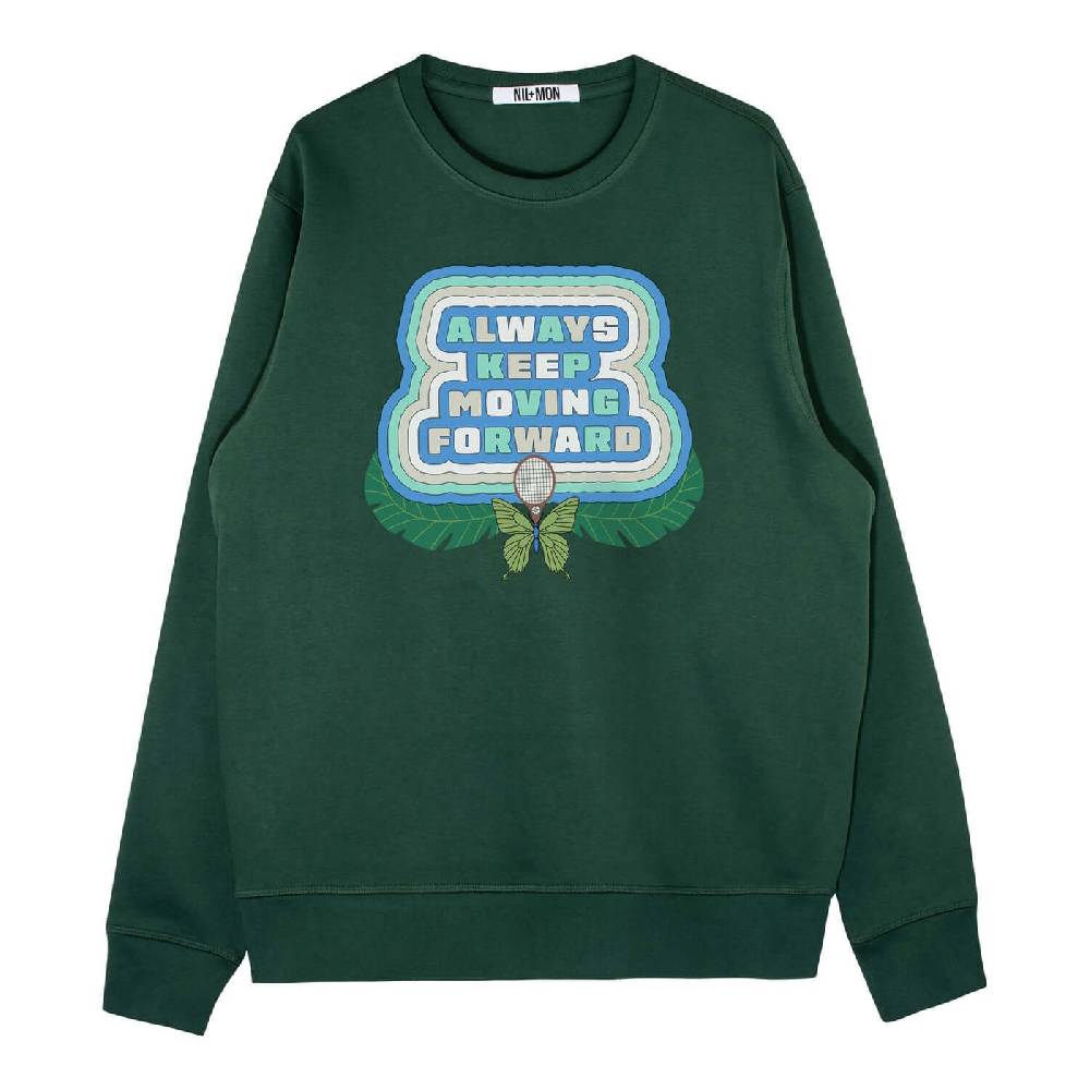 NIL+MON Sweatshirt "Moving" Super Rabatt