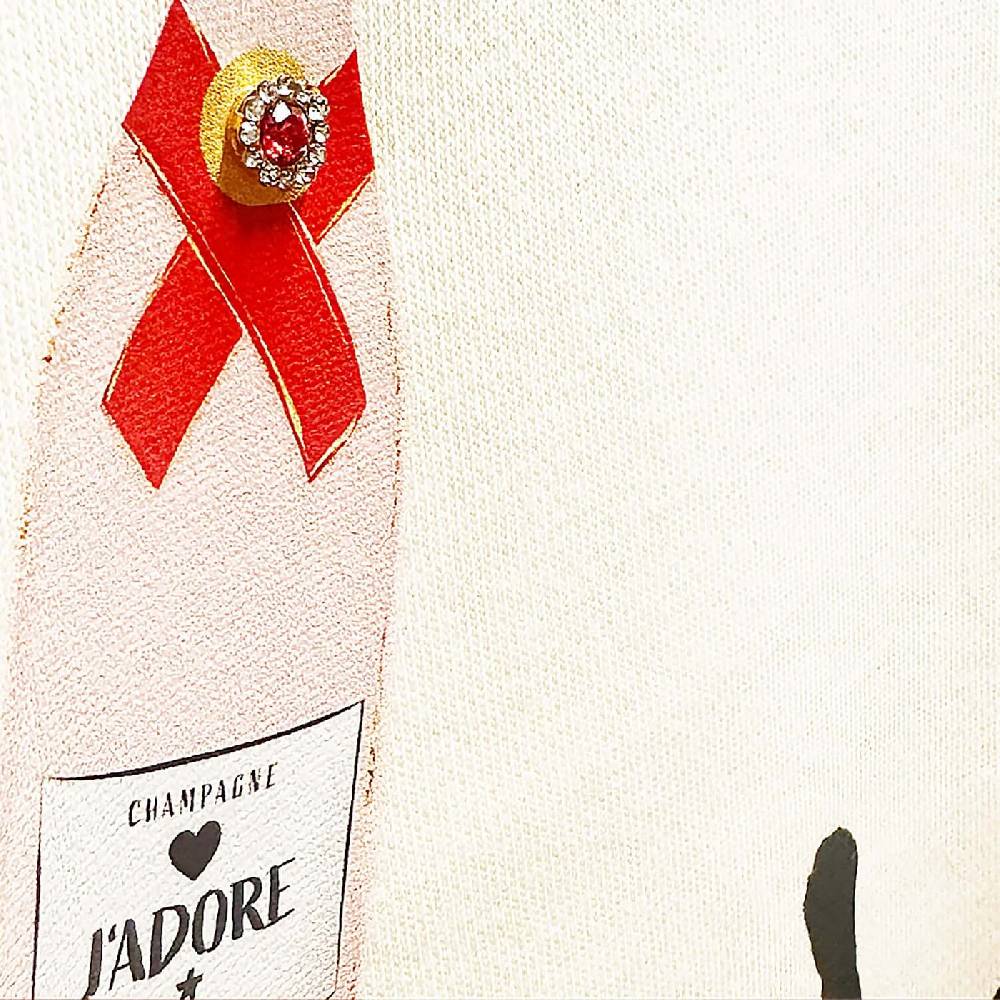 NIL+MON Sweatshirt "Champagne Girl" Meist gekauft