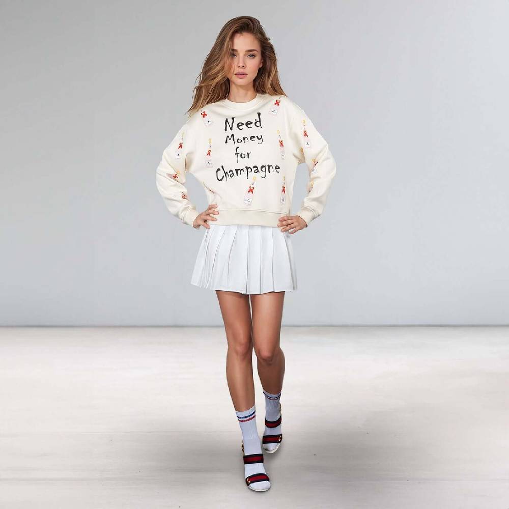 NIL+MON Sweatshirt "Champagne Girl" Meist gekauft