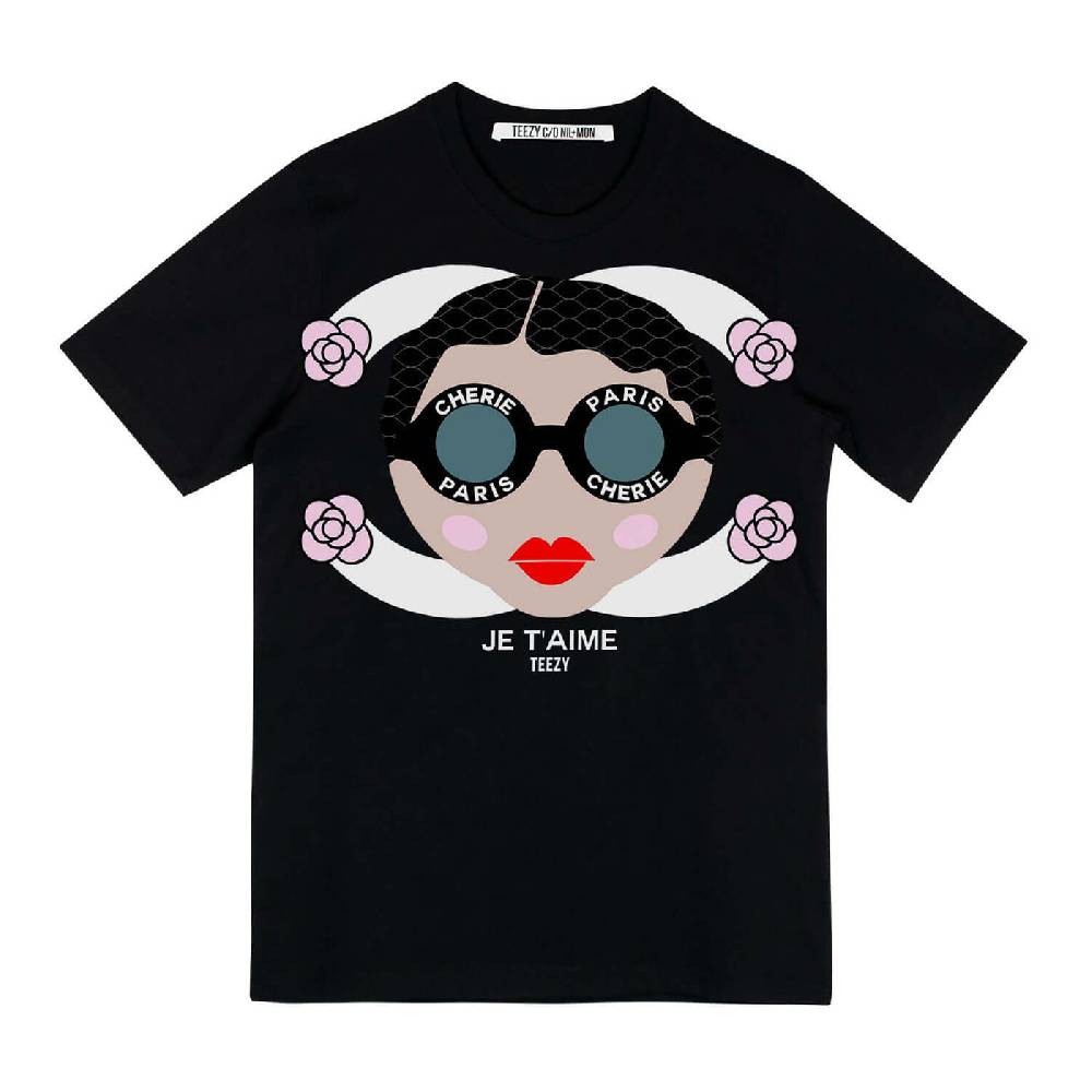 NIL+MON T-Shirt "TZ Je t'aime" Zeitlich begrenztes Angebot