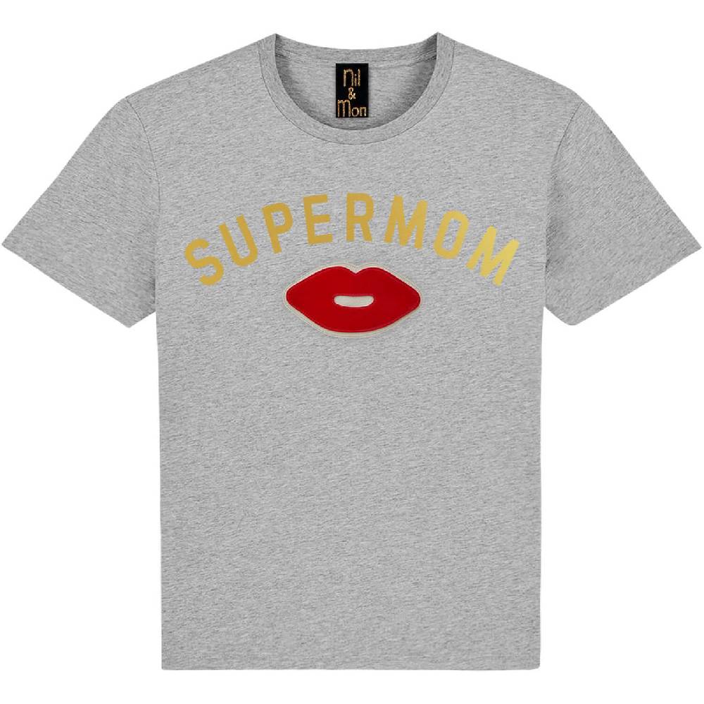 NIL+MON T-Shirt "Supermom" Begrenzte Freigabe