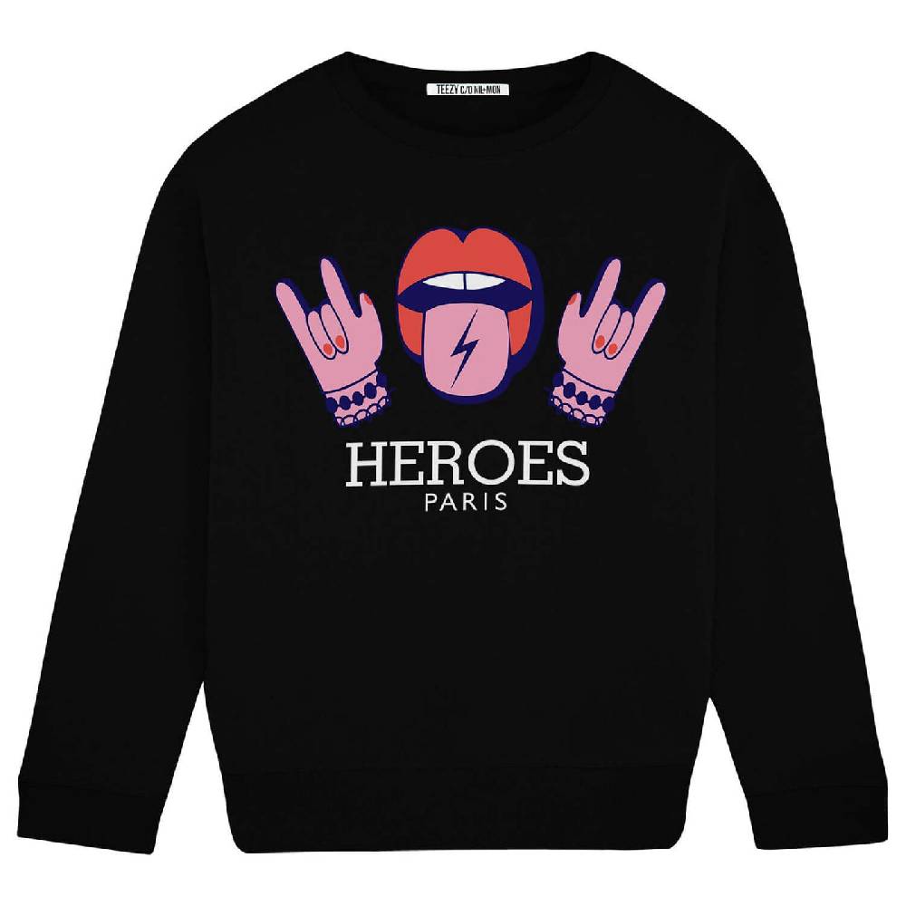 NIL+MON Sweatshirt "TZ Heroes Lips" Versandkostenfrei