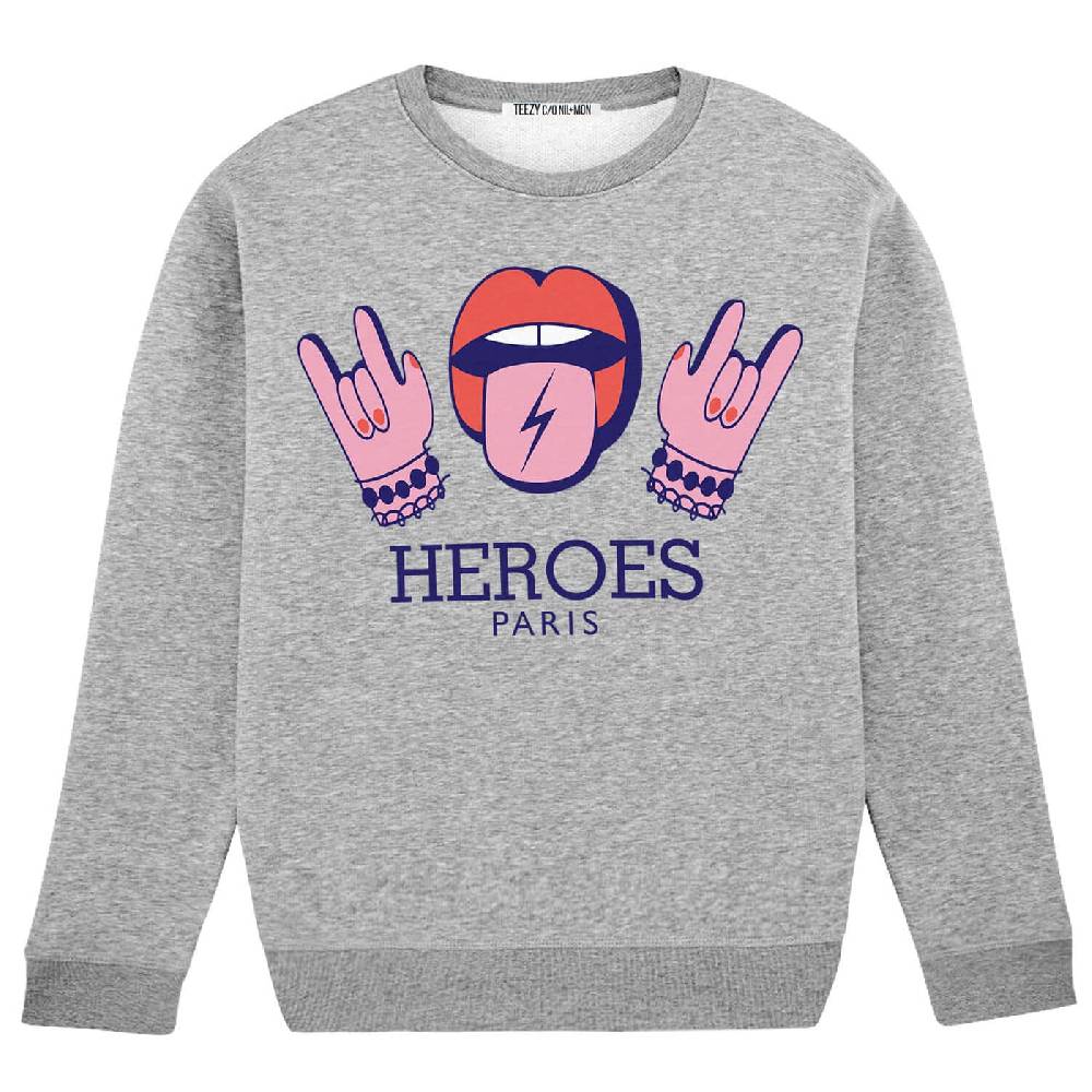 NIL+MON Sweatshirt "TZ Heroes Lips" Versandkostenfrei