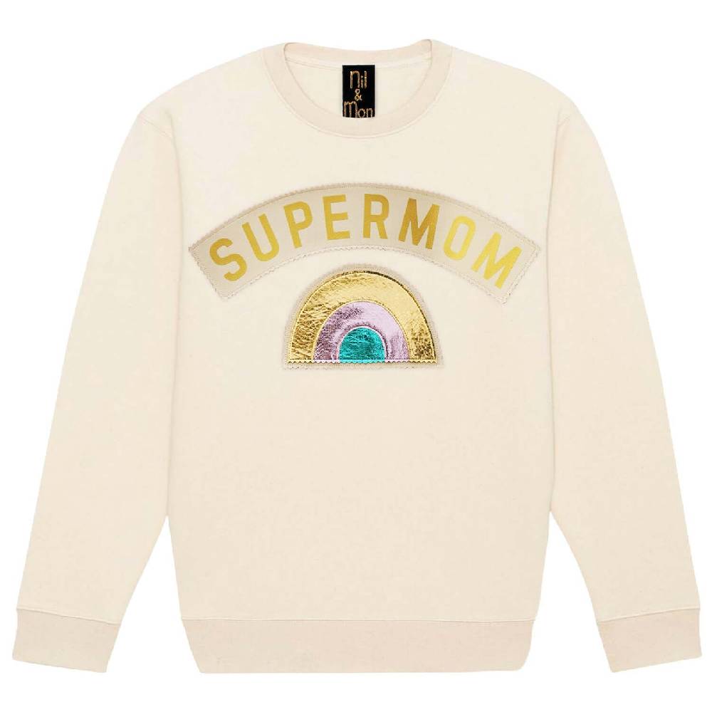 NIL+MON Sweatshirt "Supermom" Lagerräumung