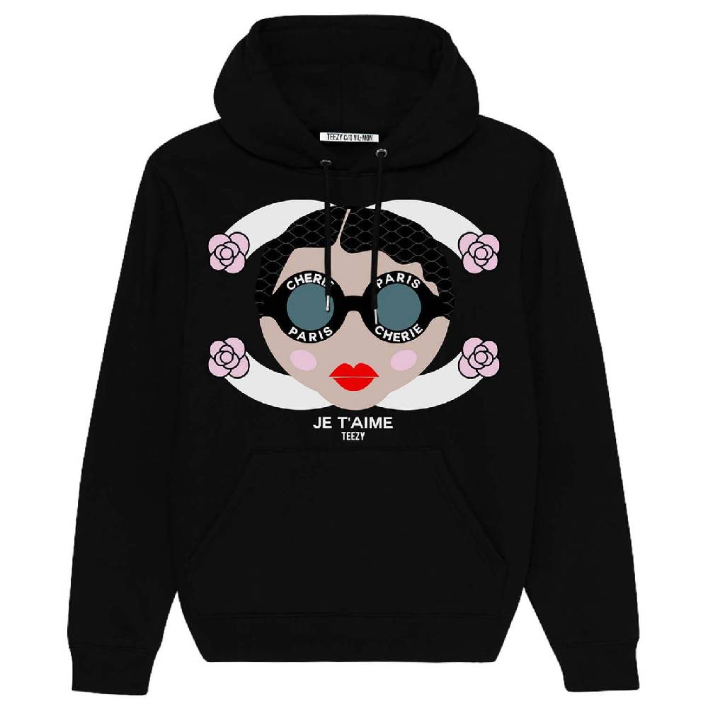 NIL+MON Hoodie "TZ Je t'aime" Bis zu 60% Rabatt