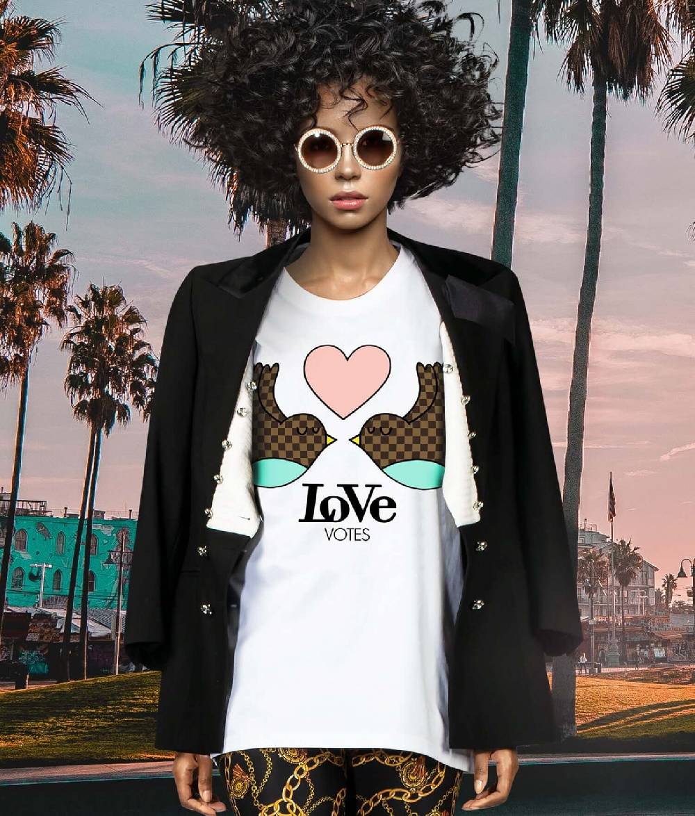 NIL+MON T-Shirt "TZ Love Rose" Auslauf