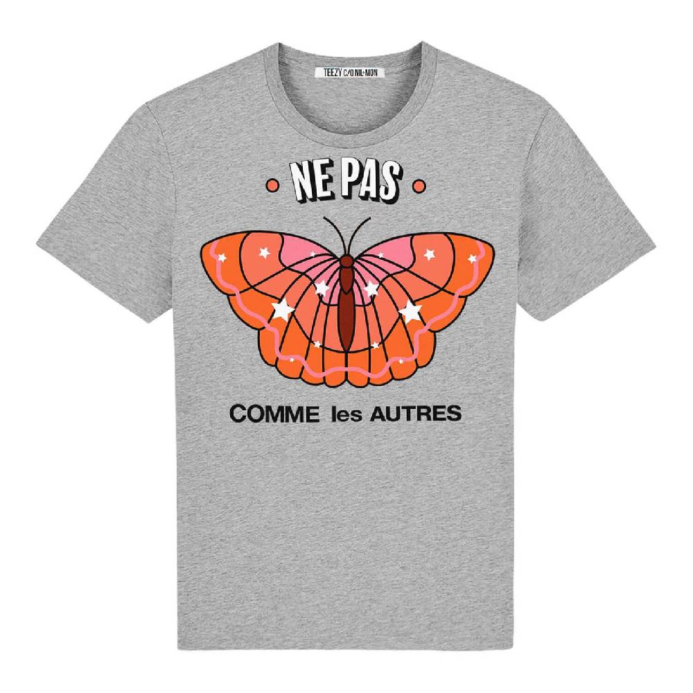 NIL+MON T-Shirt "TZ Ne Pas Red" Weihnachtsangebot