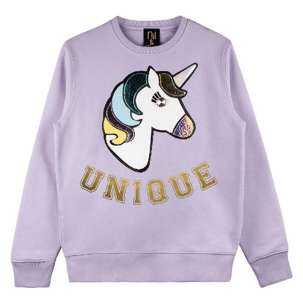NIL+MON Sweatshirt "Unique" Bis zu 50% Rabatt