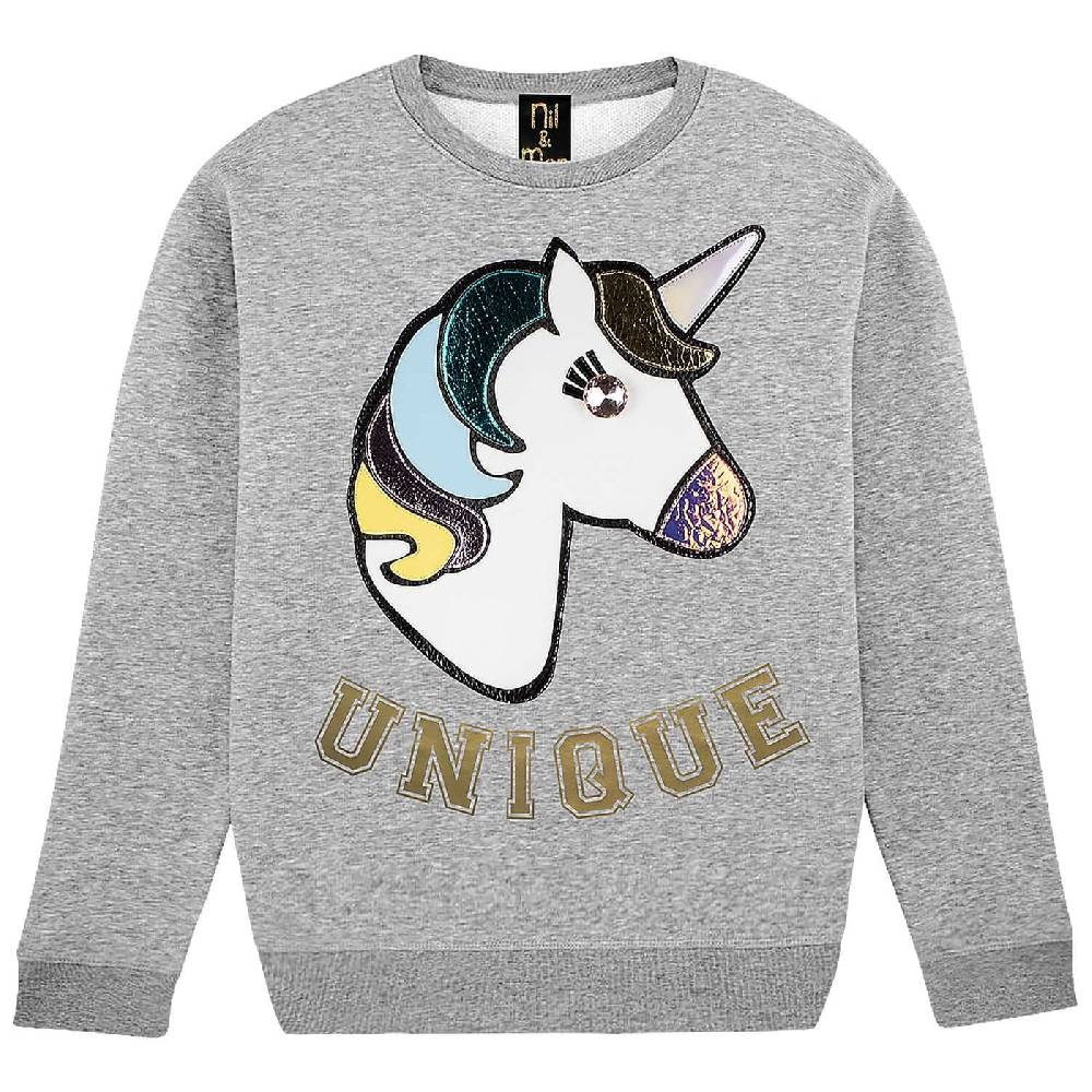 NIL+MON Sweatshirt "Unique" Bis zu 50% Rabatt