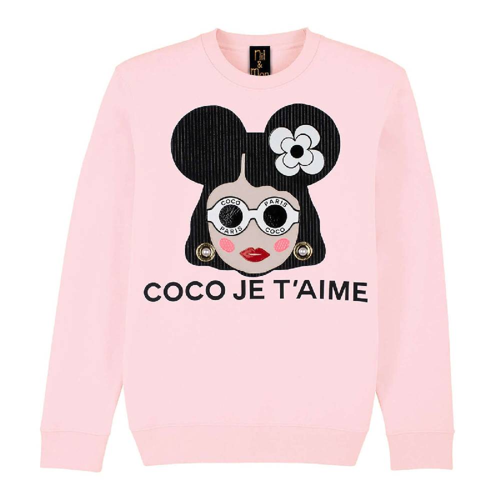NIL+MON Sweatshirt "Coco Je" Bis zu 60% Rabatt