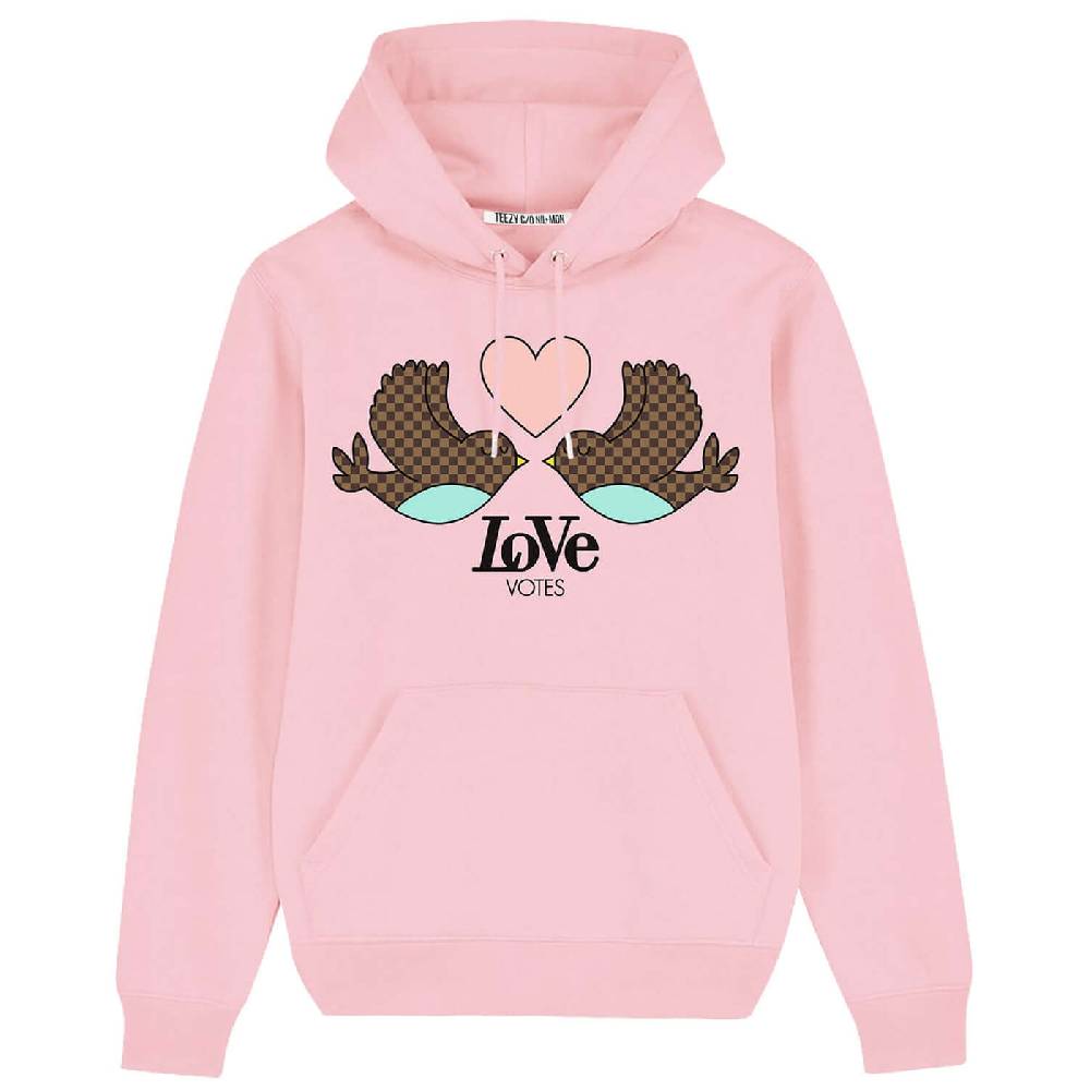 NIL+MON Hoodie "TZ Love Rose" Limitierter Zeitrabatt