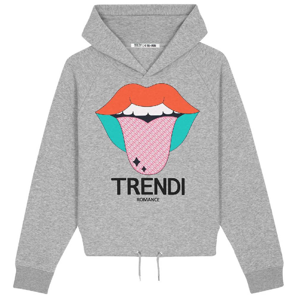 NIL+MON Crop Hoodie "TZ Trendi" Tägliche Deals