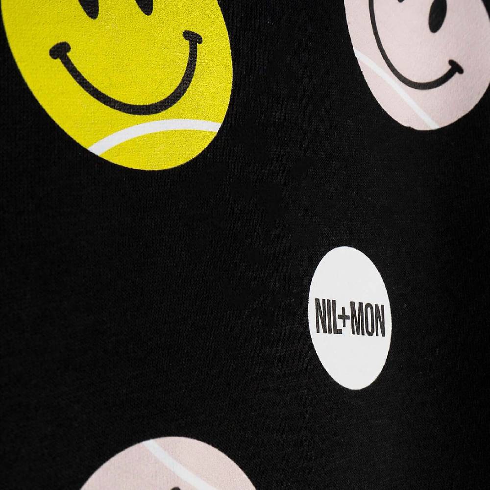 NIL+MON Crop Zip Hoodie "T-Ball" Neueste Stile