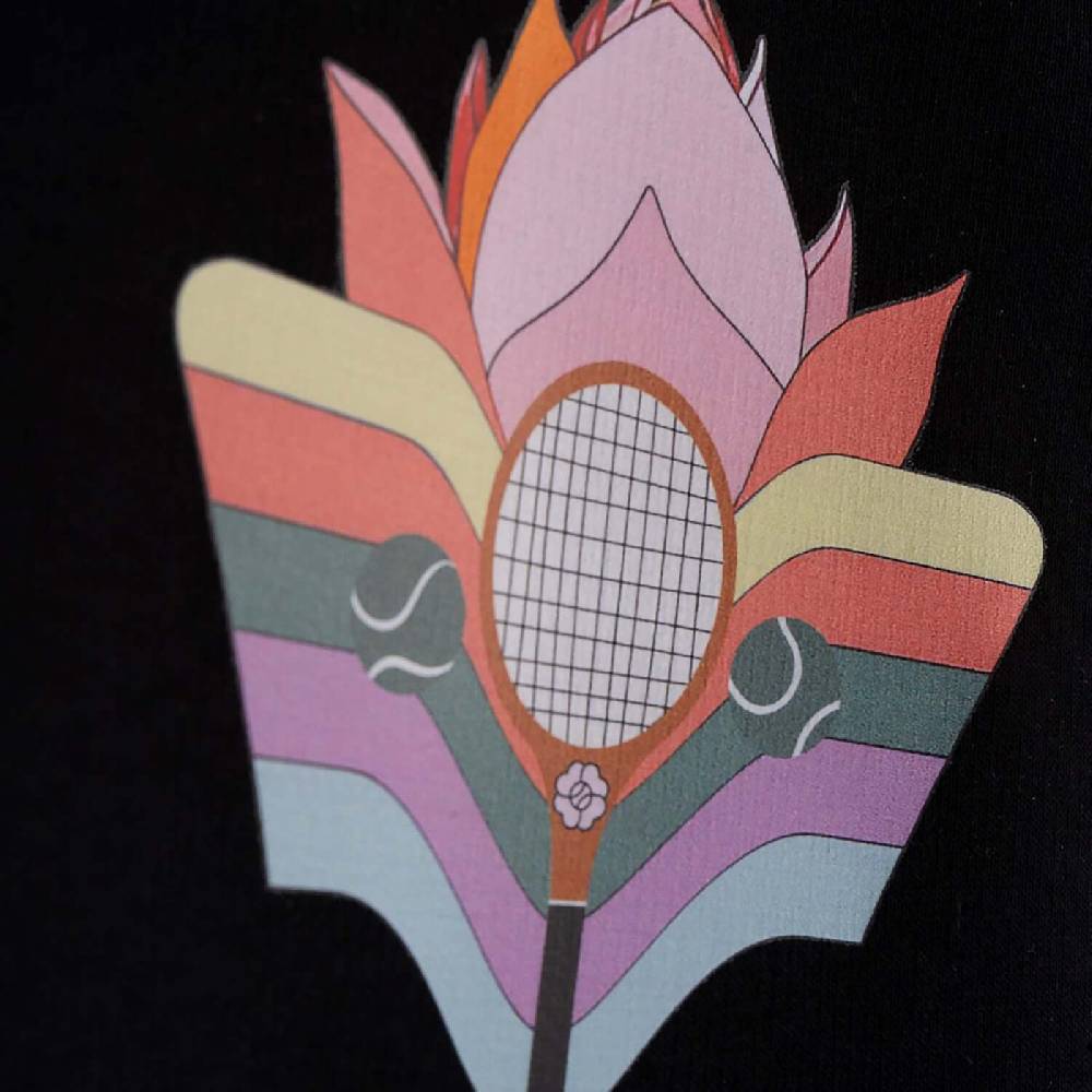 NIL+MON Oversize Sweat "Rose" Discount Store für neue Produkte