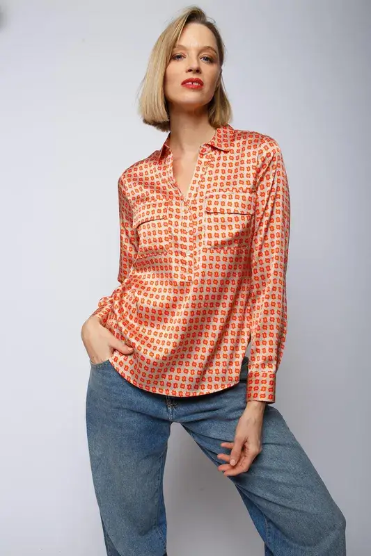 Risy & Jerfs Damenbluse tonno panna Saisonale Angebote