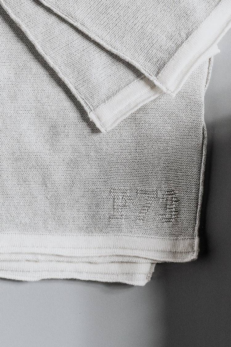 Phil Petter V-Kapuzen-Pullover aus Merinowolle & Baumwolle, Relaxed Fit Fabrikpreis
