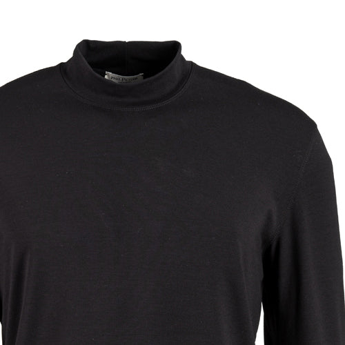 Phil Petter Stehkragen-Pullover aus Premium Jersey, langarm Begrenzt auf 3 Tage