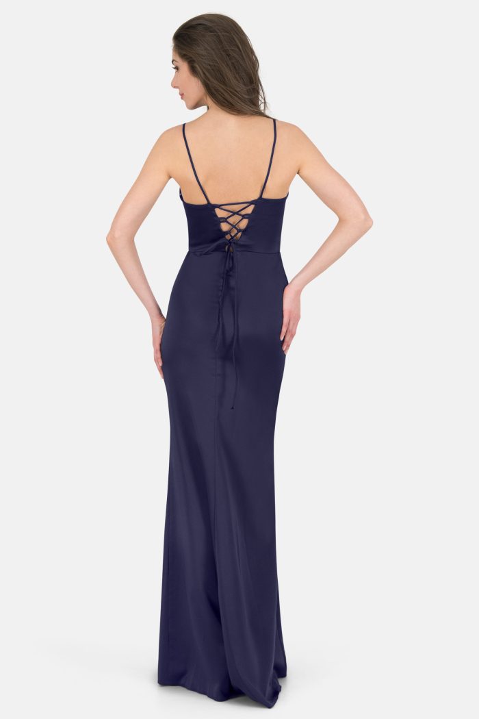 Prestije Satin Maxikleid mit Trägern Angebote