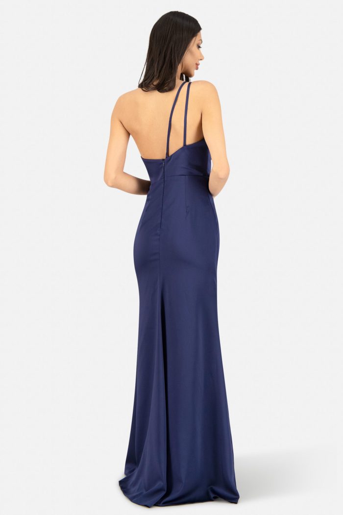 Prestije Maxikleid Satin asymmetrisch Exklusivangebot