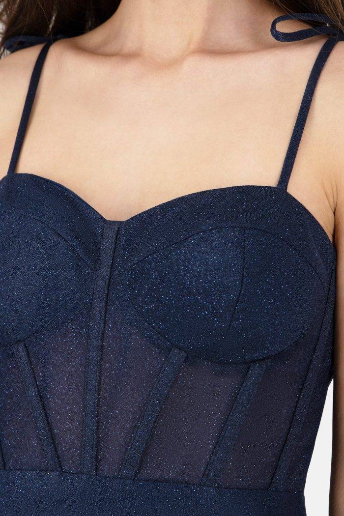 Prestije Ballkleid mit Spaghettiträgern Preisnachlass