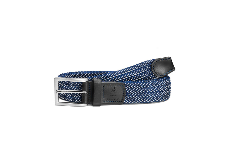Prince Bowtie Gürtel Jeansblau mit Meliertem Effekt Begrenztes Angebot