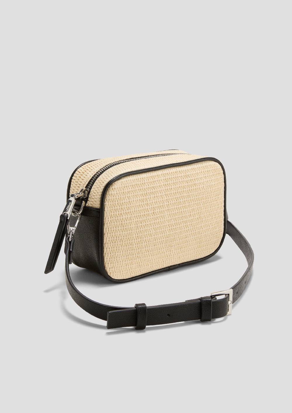 s.Oliver Schultertasche in Bast-Optik Fabrik Onlineshop