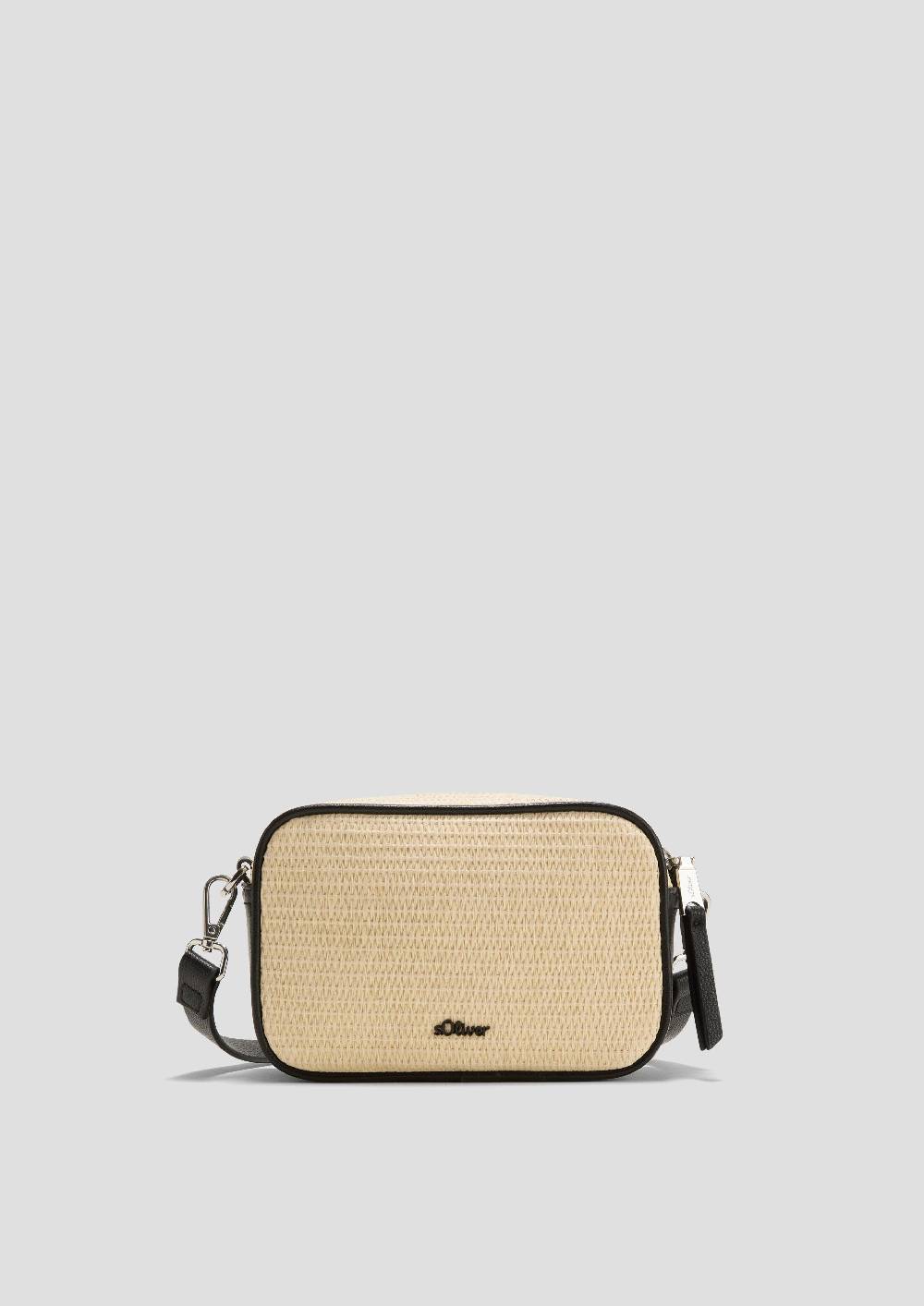 s.Oliver Schultertasche in Bast-Optik Fabrik Onlineshop
