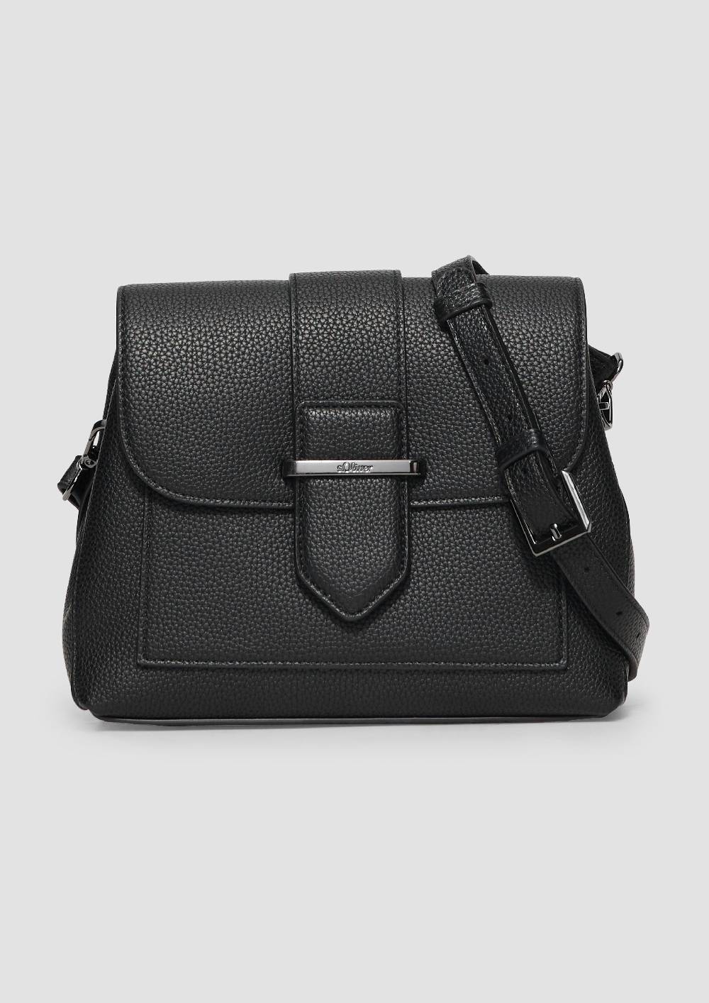 s.Oliver Schultertasche in Leder-Optik Günstig kaufen