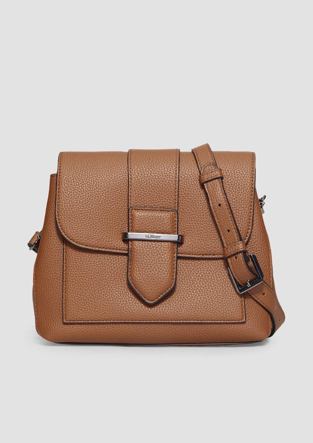 s.Oliver Schultertasche in Leder-Optik Preisnachlass