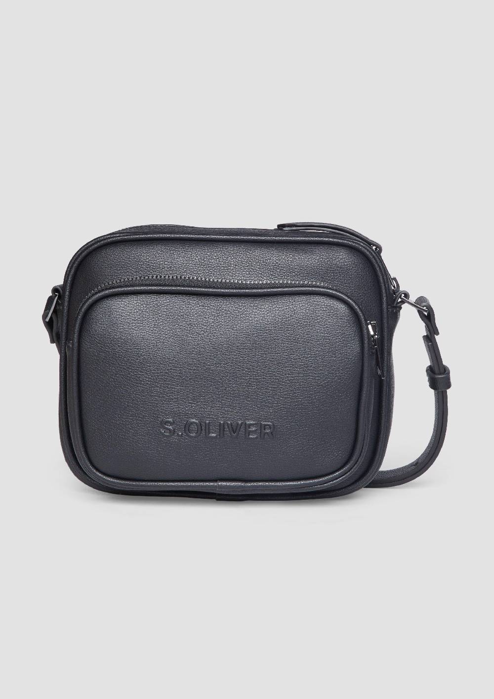 s.Oliver Große Camera-Bag in Leder-Optik Saisonschlussverkauf