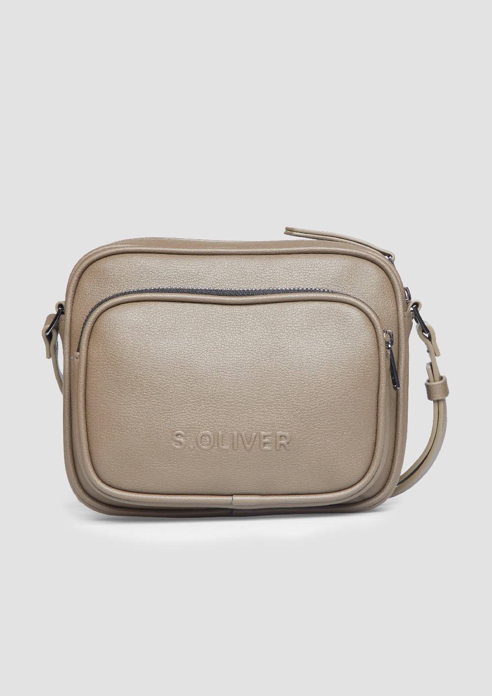 s.Oliver Große Camera-Bag in Leder-Optik Black Friday