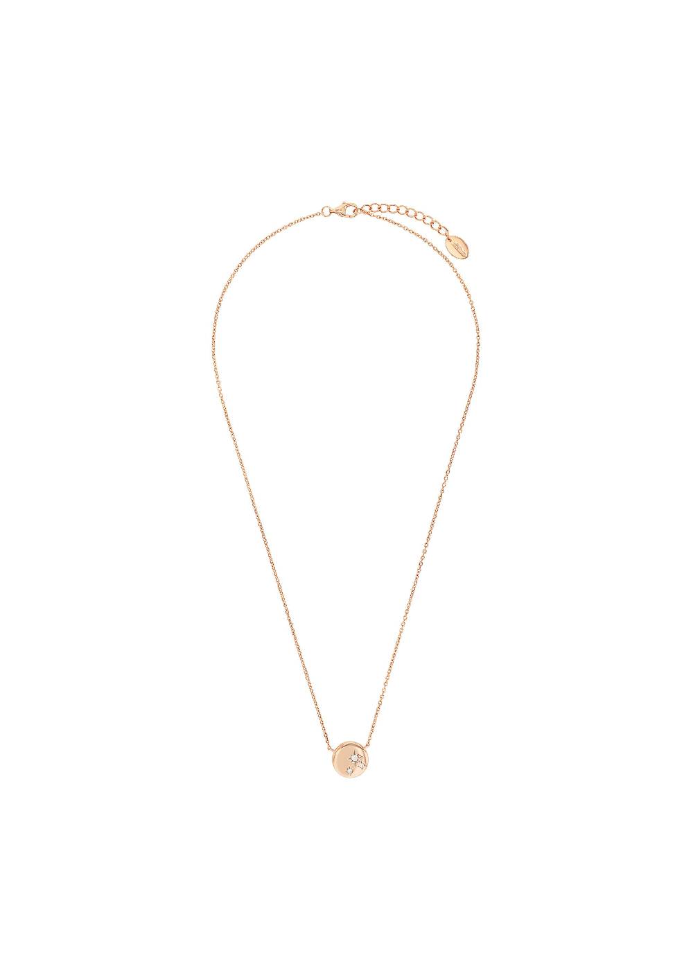 s.Oliver Silber-Halskette mit Zirkonia-Anhänger Top Angebot