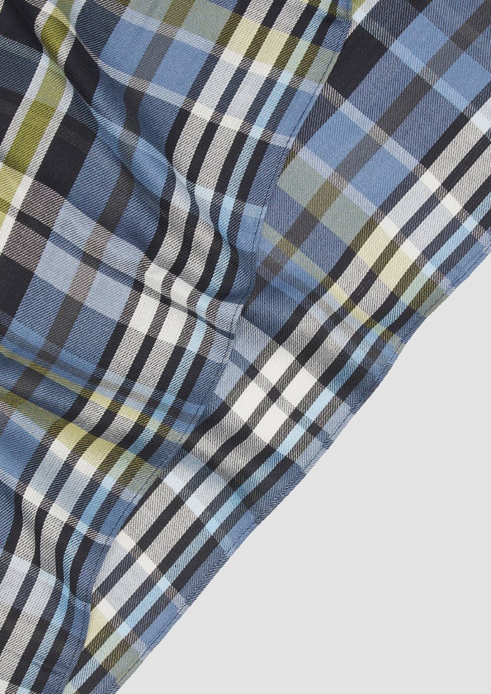 s.Oliver Karierter Loop-Schal aus Modalmix Wochenangebot