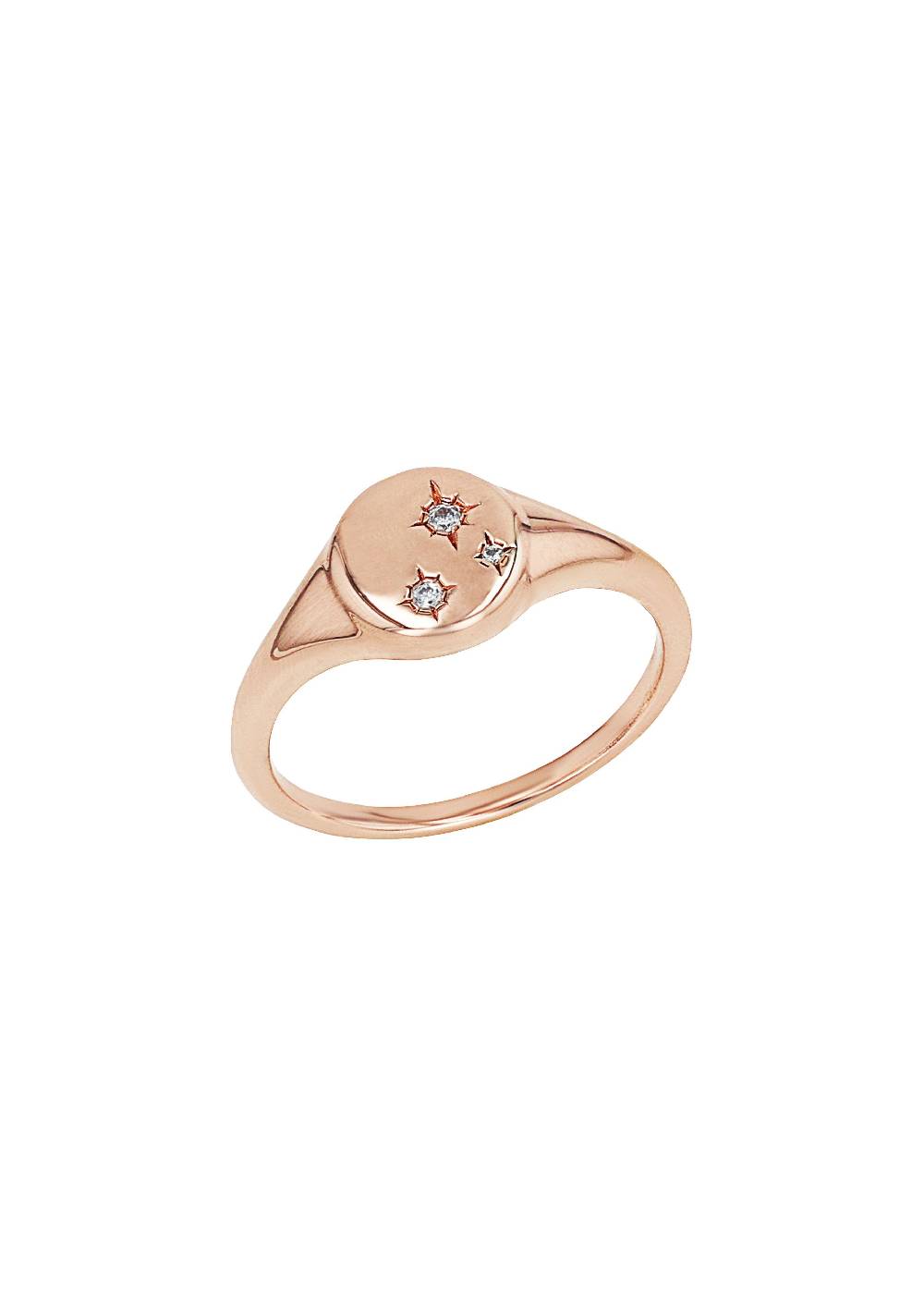s.Oliver rosévergoldeter Silber-Ring mit Zirkonia-Steinen Super Rabatt