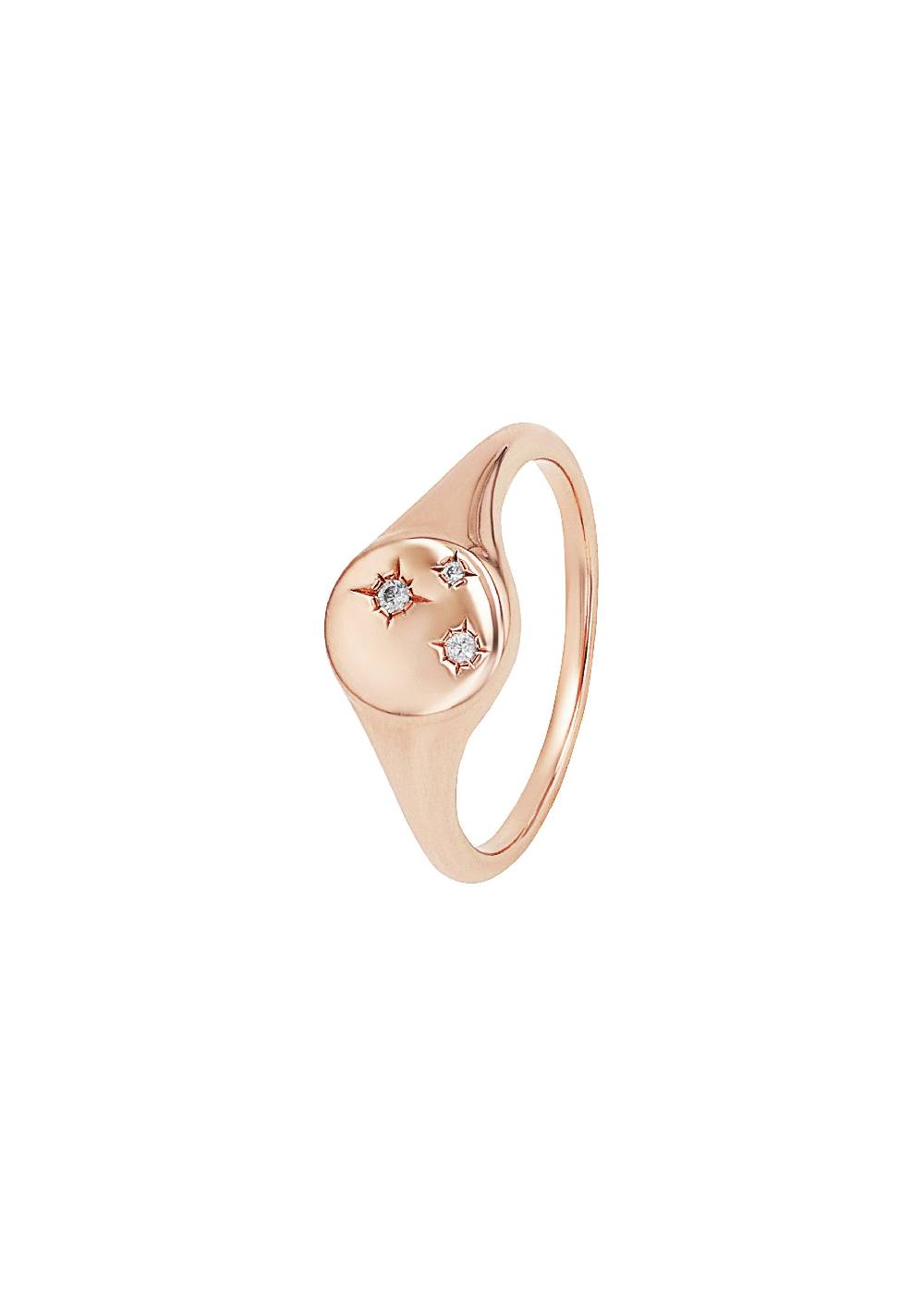 s.Oliver rosévergoldeter Silber-Ring mit Zirkonia-Steinen Super Rabatt