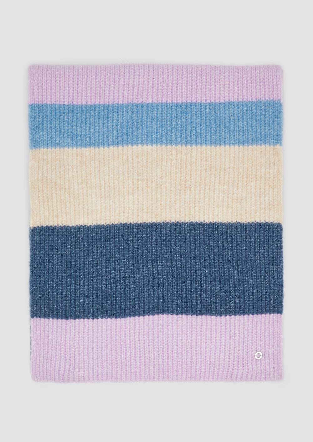 s.Oliver Gestreifter Strickschal im Angebot