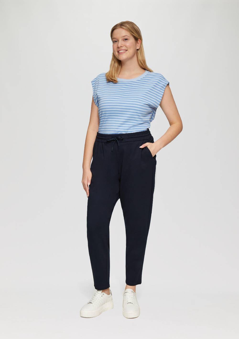 s.Oliver Interlock-Jogg Pants mit Gummizug Blitzverkäufe